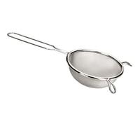 PASSOIRE A MANCHE INOX MAILLE FINE INOX - INOX DE QUALITE SUPERIEURE - PASSE AU LAVE-VAISSELLE DIAMETRE 12 CM