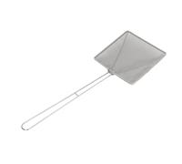 Passoire à résidus d'huile en acier inoxydable 304, carrée à mailles fines, écumoire de wok, cuillère à fente pour la cuisson de l'huile de friture, outils de cuisine