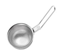 Passoire à soupe, écumoire à main en acier inoxydable | Tamis à mailles fines | Pour soupe, sauce, bouillon, beurre, fabrication de nourriture, pichet en mousse