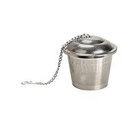 Passoire à thé en forme de boule de thé en acier inoxydable - Argent