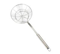 Passoire araignée en acier inoxydable, louche d'écumoire, cuillère à friture avec Long manche for la cuisine domestique, frite, Restaurant, 2 pièces pour Cuisiner(39cm)