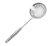 Passoire araignée - Grande écumoire - Cuillères fendues pour la cuisine - Pour pâtes, nouilles, dumplings, friture, cuisson, préparation, appartement et BBQ
