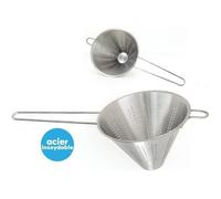Passoire chinois - Acier inoxydable - Diamètre 18cm - Argent - 180g - Cuisine