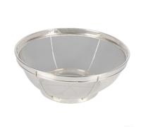 Passoire Cuisine Maille Fine, Essoreuse à pour salade et Pâtes, Panier Fruits pour robuste, Tamis Fin pour Riz, 24.5cm(24.5cm)