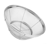 Passoire Cuisine Maille Fine, Essoreuse à pour salade et Pâtes, Panier Fruits pour robuste, Tamis Fin pour Riz, 24.5cm(21.5cm)
