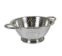 Passoire de cuisine en acier inoxydable à mailles fines - 24 cm | BURI Maille fine et inoxydable comme passoire durable pour les légumes, les pâtes et les travaux de cuisine polyvalents