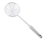 Passoire de cuisine en acier inoxydable, louche d'écumoire for la cuisson et friture, cuillères treillis métallique à Long manche 2 pièces Pour Aliments(44.3cm)