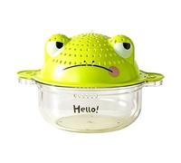 Passoire De Cuisine Forme Grenouille Rigolote - Poignée 2-en-1 Design | Panier D'Égouttage Plastique Pour Laver Fruits & Légumes | Bac De Rangement Baies Pâtes Riz Salade Accessoire Évier Ludique