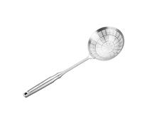 Passoire de cuisine robuste en acier antirouille 304, outil d ' écumoire de cuisson, idéal pour filtrer l ' huile, les nouilles et les légumes, passoire à mailles de cuisine