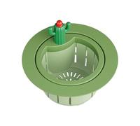 Passoire de vidange d'évier en forme de cactus | Presse anti-obstruction motif cactus mignon - Crépine de vidange d'évier de cuisine | pour dortoir, appartement, hôtel, salle de bain