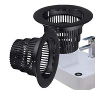 Passoire d'évier - 10 cm - Crépine portable pour cuisine, salle de bain avec design authentique, panier de vidange pour appartement, restaurant, dortoir, famille, élimination des déchets, récupérateur