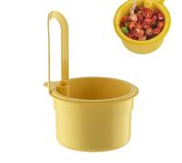 Passoire d'évier, passoire à vide, 14,3 x 8,3 x 20,1 cm, presse automatique peu encombrante, panier d'évacuation de fruits et légumes pour appartement, restaurant, maison, déchets de cuisine