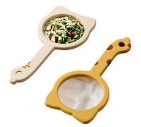 Passoire en maille - Poignée antidérapante - Mini passoire de cuisine durable - Filtre liquide utile pour la maison, le restaurant, le dortoir, le jus, le café, le thé, le lait
