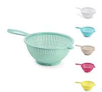 Passoire en plastique pour aliments, pour égoutter les pâtes, spaghetti, riz, salade, légumes, cuisine, loisirs, style 4 (19 cm, vert menthe)