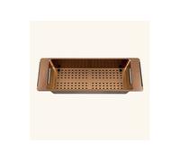 Passoire évier colander en inox PVD cuivre
