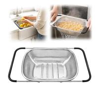 Passoire extensible inox 28 x 19 x 8 cm