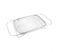 Passoire Extensible pour Évier, Anti-Dérapante Passoire Extensible(33.5x24.5cm)