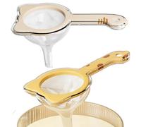 Passoire filtrante à mailles fines | Passoire de cuisine | Mini passoire de cuisine - Pour domestique, restaurant, dortoir, préparation de boissons, jus, thé et lait