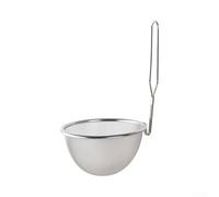 Passoire Métal Fine Maille 23x12.5cm pour Nouilles | Acier 304 , résistance chaleur, crochet sécurité, pour idéal hot pot, nettoyage facile