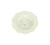 Passoire pour cuisine, salle de bain, motif fleur, pour cheveux, nourriture, débris, obstruction BAr136 (C, 10,6 cm)