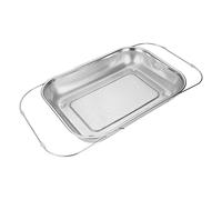 Passoire pour évier - Panier de vidange extensible en acier inoxydable | Passoire à pâtes rétractable en acier inoxydable | Panier égouttoir en fine pour pâtes, grains de riz, aliments, baies