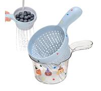 Passoire pour fruits et légumes à double couche | Passoire de cuisine avec poignée pour cuisiniers ménagers, chef, barbecue, pique-nique, préparation des repas, cuisine