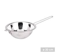 Passoire - Silver - Diam. 20 cm - Inox - Manche - Gris