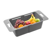 Passoire sur évier | Égouttoir rétractable | Panier égouttoir pour fruits - Pour tomates, fruits, pâtes, légumes, aliments, cuisine, congélateur, évier domestique
