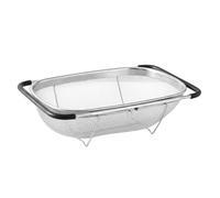 Passoire sur évier - Tamis ovale de 35 x 24 cm, outil de drainage multifonctionnel, station de rinçage de produits en conserve pour les besoins culinaires, espace de comptoir | Cuisine Lavage Nettoyag