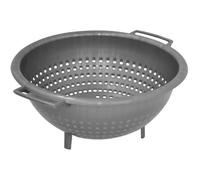 Passoire sur pied - D : 26 cm - H : 12 cm - avec poignées - silver
