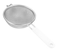 Metaltex Passoire tamis à manche Ø 10 cm inox et plastique blanc