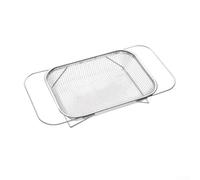 Passoire télescopique pour évier en acier inoxydable, panier de vidange extensible pour cuisine, séchage rapide, 37-51,5 cm de largeur