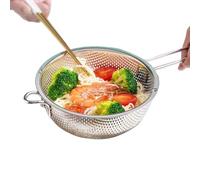 Passoires pour la Cuisine | Maillage Fin en Acier Inoxydable | Passoires À Pâtes Et Aliments - Pour Fruits Légumes Spaghetti Nouilles Salade Frites Cuisson Lavage Égouttage Maison