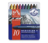 Pastel à la cire aquarellable NEOCOLOR II, étui