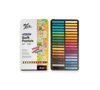 Pastel Sec - 36 pièces - Kit de Craies Pastel doux idéal pour la peinture colée - Pour Multicole 1 1 unité (Lot d CRAYON DE COULEUR