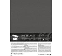 Pastelmat contrecollé 5 feuilles 24x32cm - Anthracite