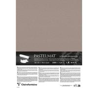 Pastelmat contrecollé 5 feuilles 24x32cm - Gris foncé