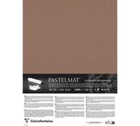 Pastelmat contrecollé 5 feuilles 24x32cm - Marron