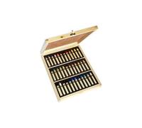 Pastels à l'huile - Coffret bois - 36 couleurs