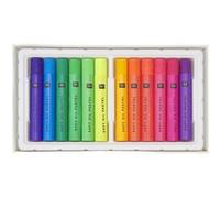 Pastels à l'huile - Couleurs fluos - 12 pcs Multicolore G