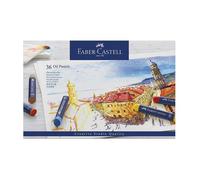 Pastels à l'huile - FABER-CASTELL - 36 Couleurs - Studio Quality - 11 mm de diamètre - Idéal pour débutants