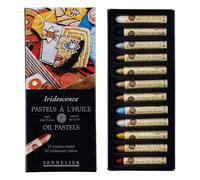 Pastels à l'huile Sennelier - Boîte de 12 pastels à l'huile irisés - N132520.121