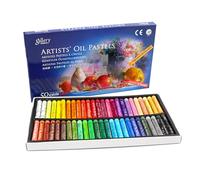 Pastels à l'huile professionnels : ensemble de crayons ronds et crayons à l'huile, stylos de couleur | Idéal pour, design, illustration, étudiant, peintre, , éducatif, maison, écume