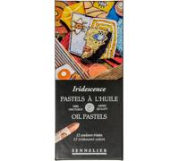Pastels à l'huile Sennelier - Boîte de 12 pastels à l'huile irisés - N132520.121