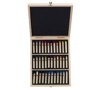 Pastels à l'huile Sennelier - Coffret Plein Air Coffret en bois contenant 36 pastels à l'huile - N132518.SF
