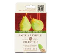 Pastels à l'huile Sennelier - Duo de Poires coffret de 6 pastels à l'huile - N132519.63