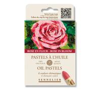 Sennelier Pastels à l'huile Rose en fleur Très onctueux 6 couleurs