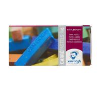 Pastels - Carrés de couleur - 12 teintes - Croquis - Dessin - Van Gogh