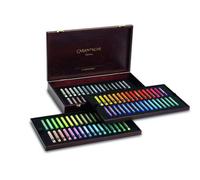 Pastels d'art "Neopastel", 96 couleurs, boîte en bois, CARAN D'ACHE 7400.996
