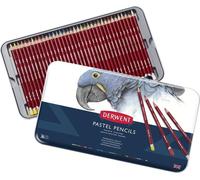Pastels DERWENT, 36 pièces dans une boîte en métal